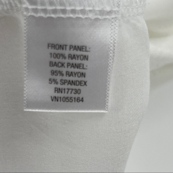 Converse White Sleeveless Sheer Snap Front Blouse - Picture 11 of 11